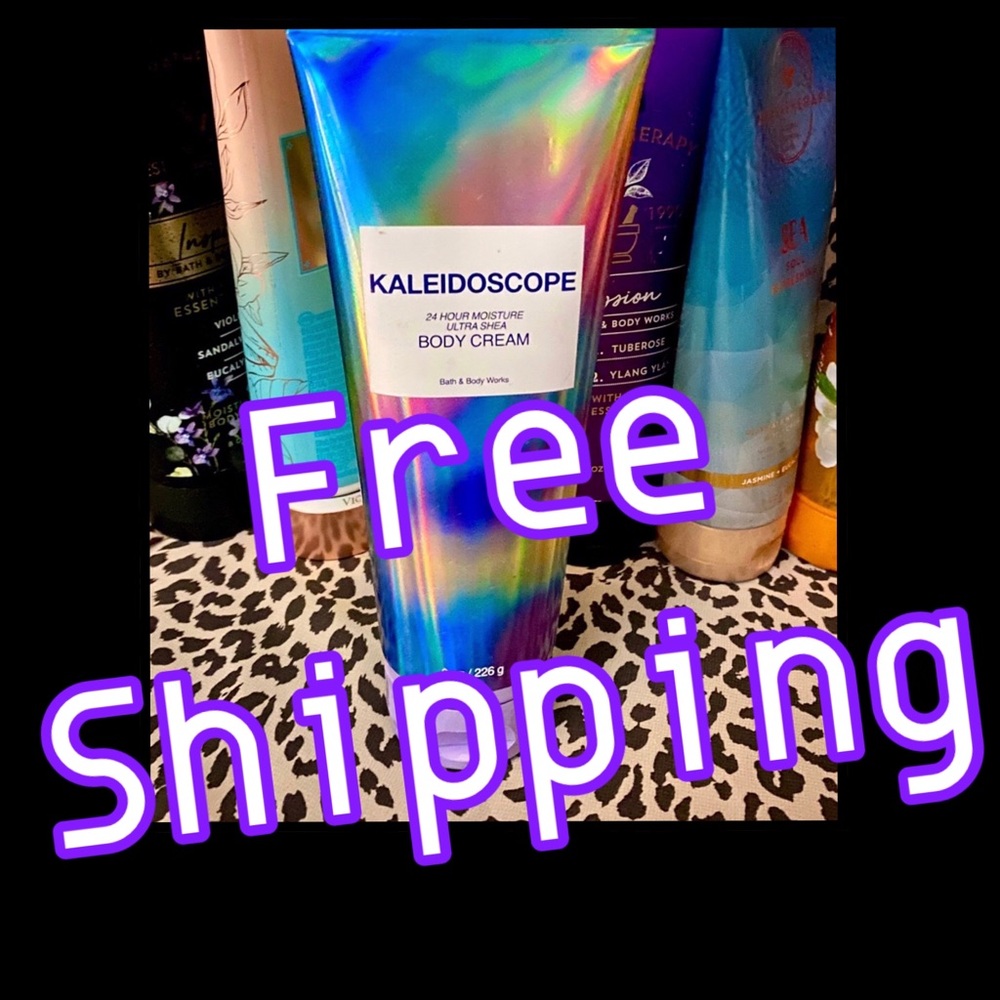 Kaleidoscope cream full 8oz tube bath body works hard to find rare htf new